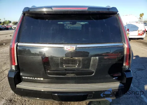 2015 Cadillac Escalade Esv Platinum из США, поврежденный, VIN 1GYS4UKJ1FR698594